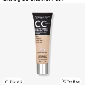 Dermablend CC Cream Fair to Light 1 NEW